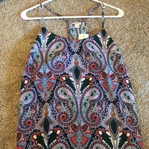 New with Tags J Crew printed tank top